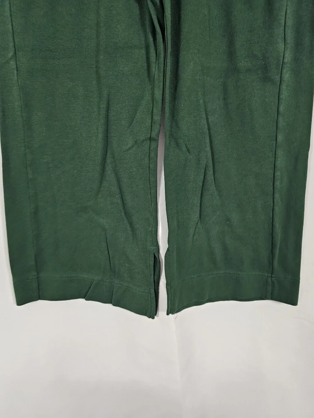 Pact Wide Leg Sweatpants in Emerald - Size M - Picture 4 of 8